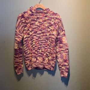vintage hand knit sleeved sweater